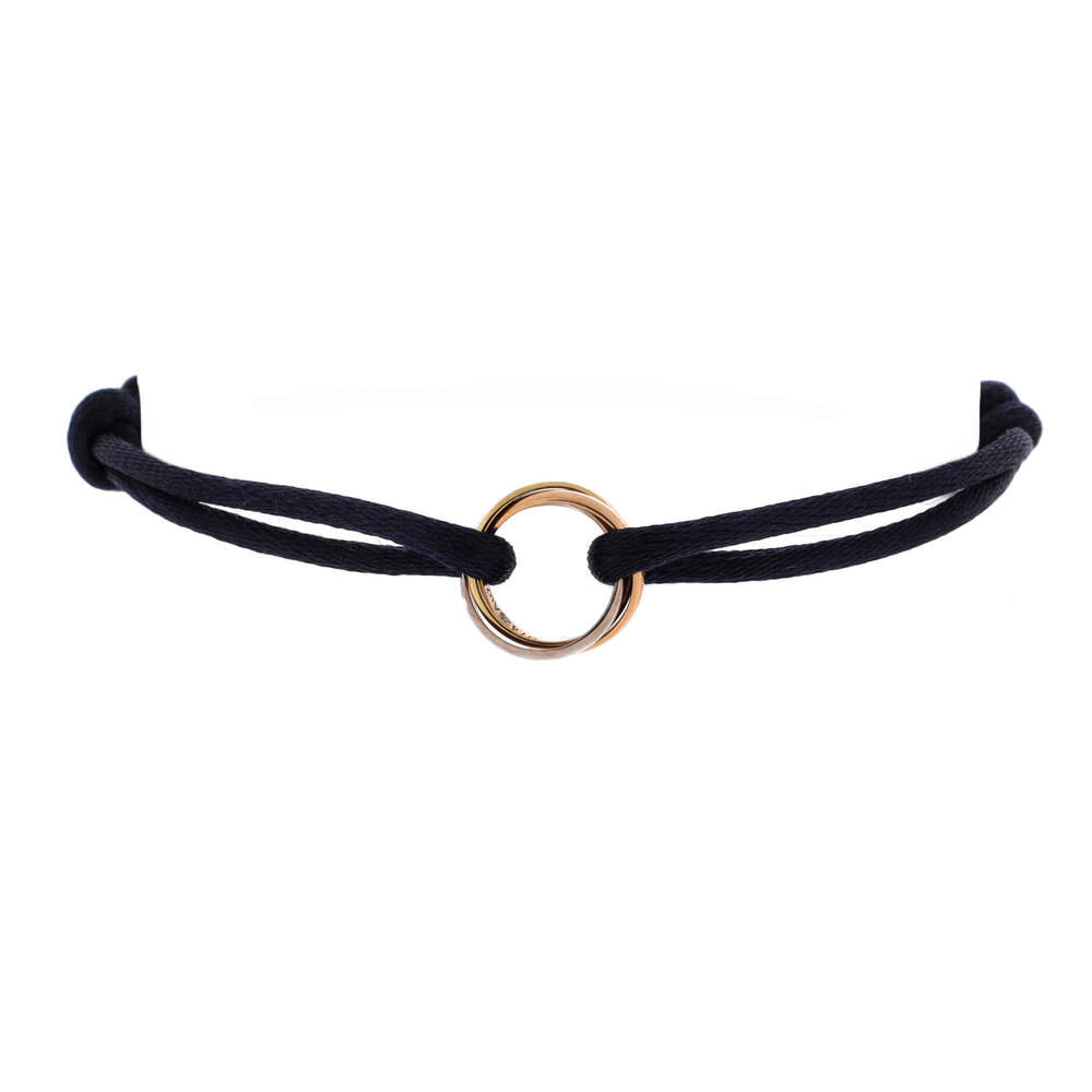 Cartier Trinity On Cord Bracelet